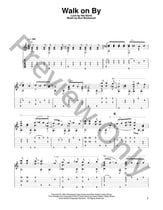 Walk on by Guitar and Fretted sheet music cover